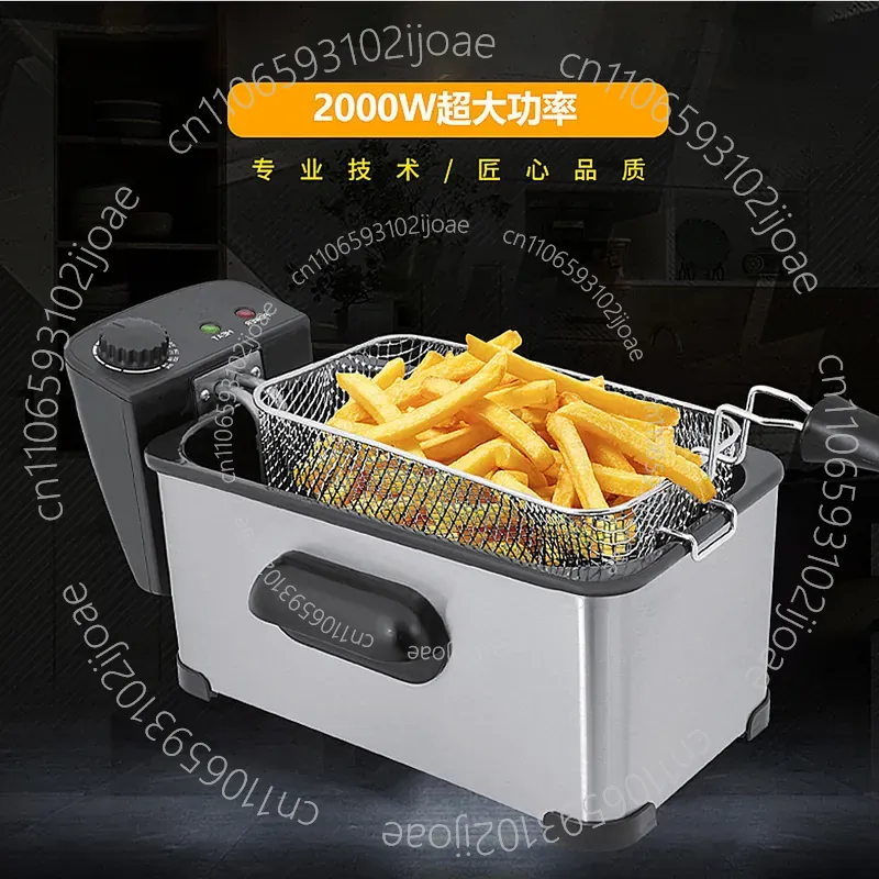 Commercial Kitchen Plumbing - Friteuse domestique et commerciale 3,5L, friteuse