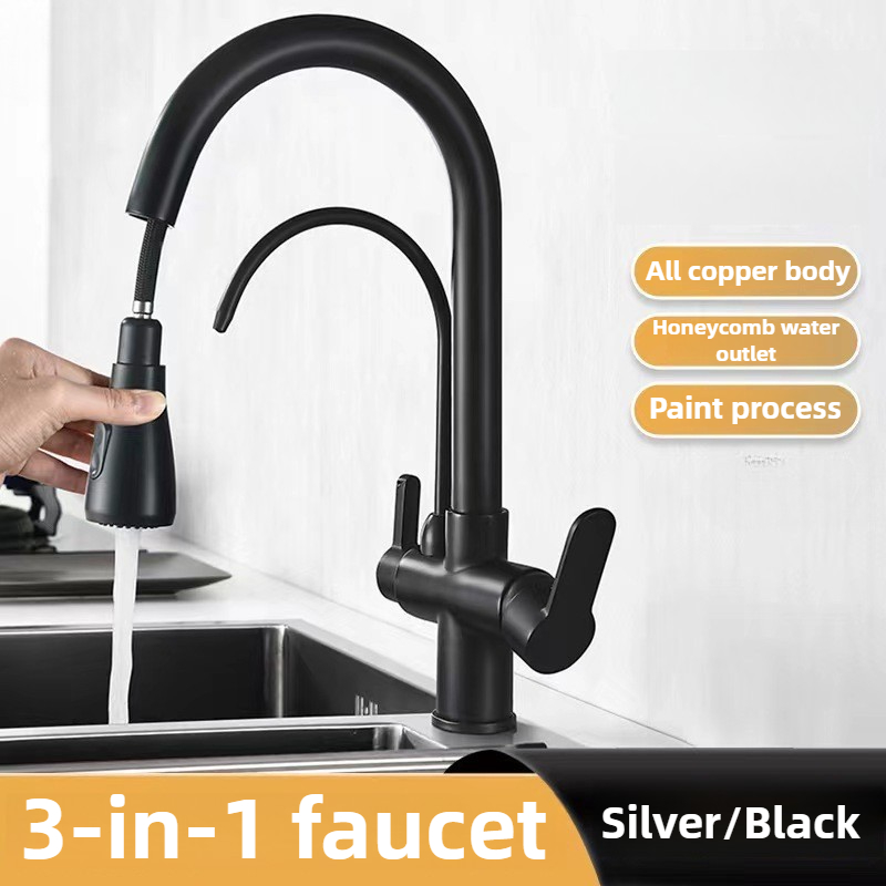 Commercial Kitchen Water Filter - Robinet de cuisine commercial avec pulvérisateur