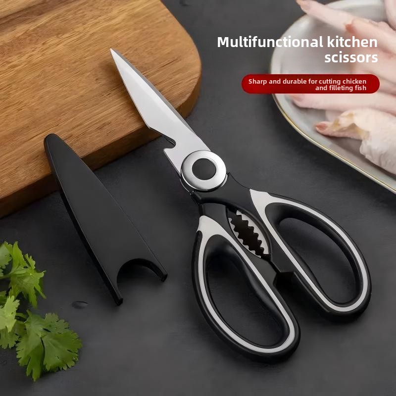 Commercial Kitchen In Home - Ciseaux de cuisine en acier inoxydable,