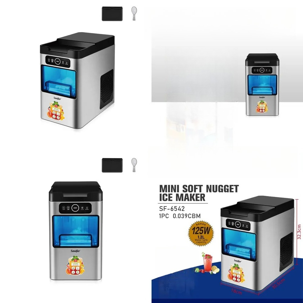 Commercial Kitchen Ice Machine - Machine à glaçons automatique SF-6542, 15