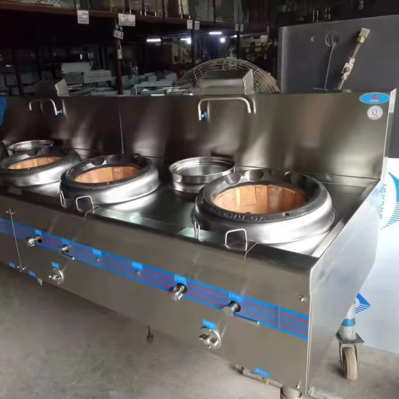 Range Commercial Kitchen - Cuisinière à gaz professionnelle économique chinoise