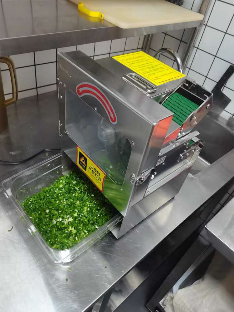 Commercial Kitchen Plumbing - Hachoir Électrique Commercial Multifonctionnel pour Légumes