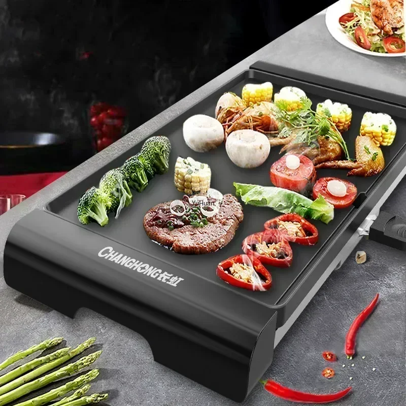 Electric Griddle Flat Top - Grande plaque de cuisson électrique sans