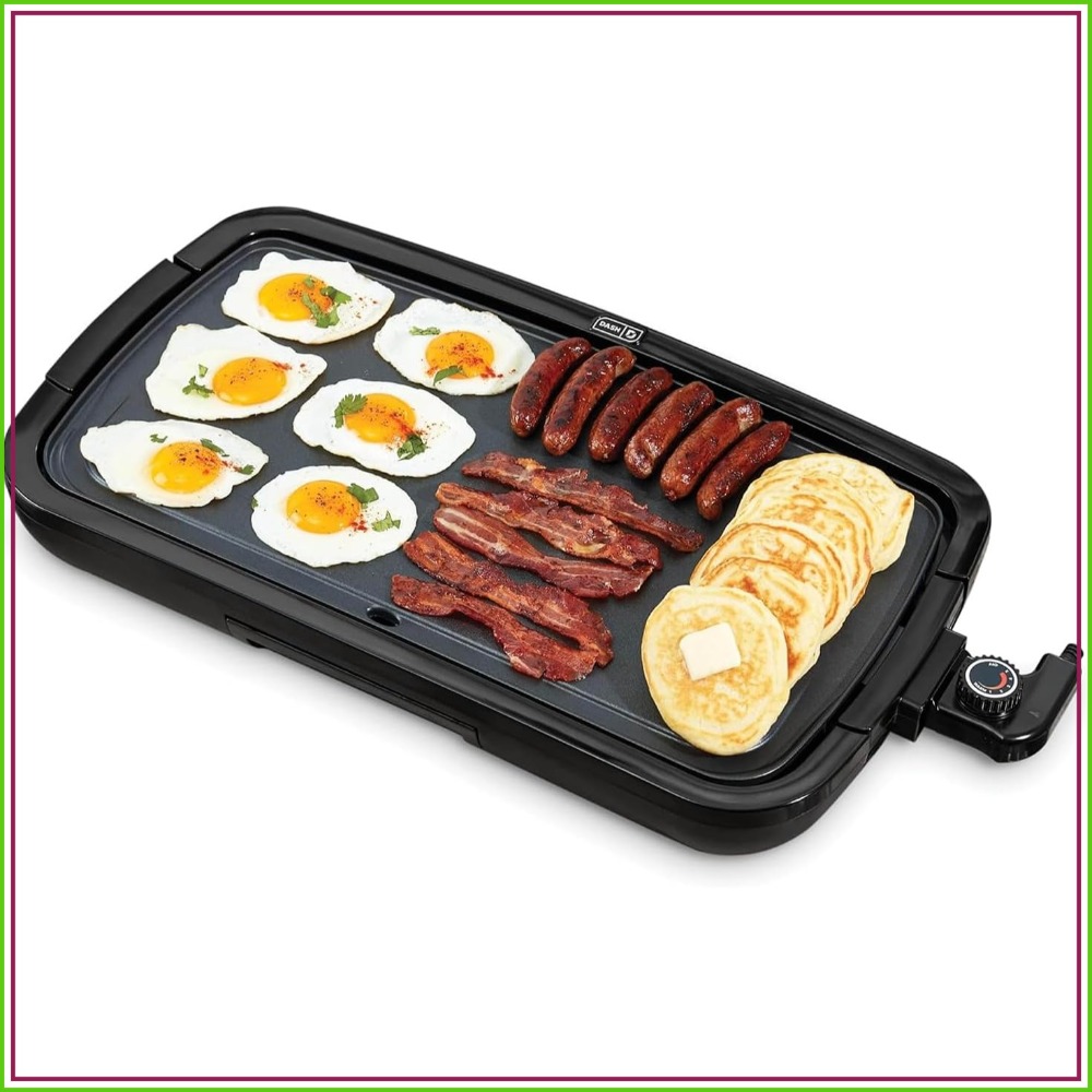 Electric Griddle Flat Top - Plaque de cuisson électrique avec plaque