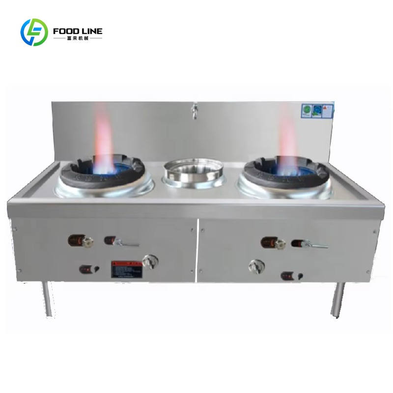 Range Commercial Kitchen - Cuisinière de Restaurant en acier inoxydable/brûleur