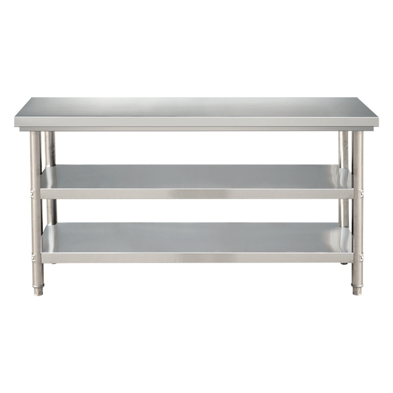 Commercial Kitchen Prep Table - Table de travail double couche en