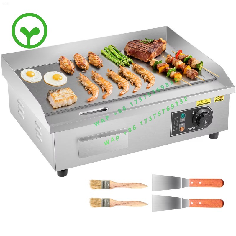 Electric Griddle Flat Top - 【Premium】SucceBuy Plaque de cuisson électrique commerciale