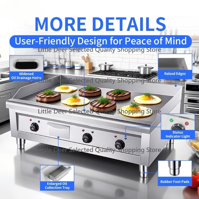 Plaque chauffante électrique p - Electric Griddle Flat Top avis et prix