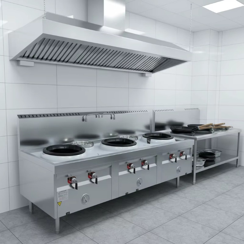 Cuisinière à gaz professionnel - Range Commercial Kitchen avis et prix