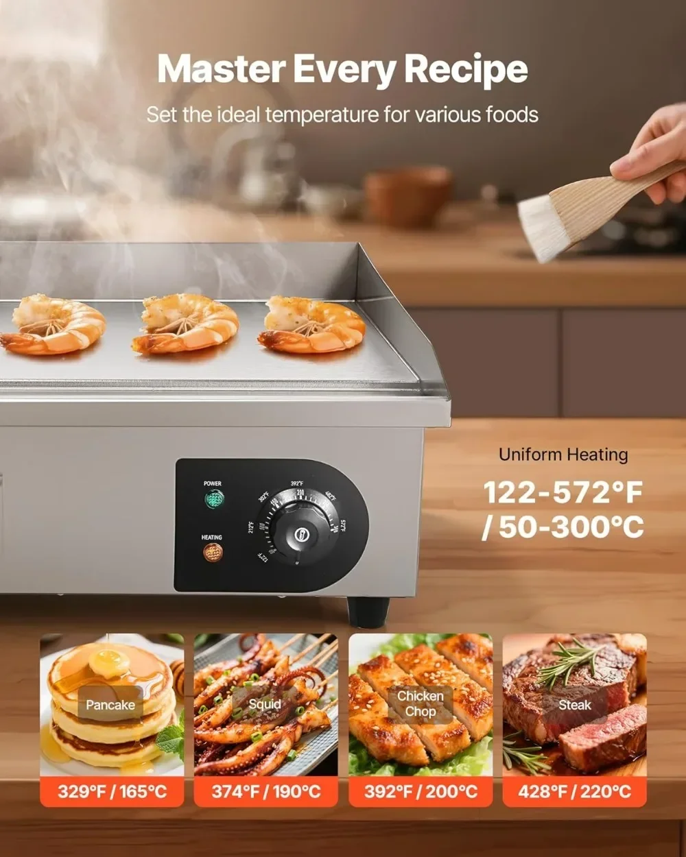 Plaque de cuisson électrique c - Electric Griddle Flat Top avis et prix