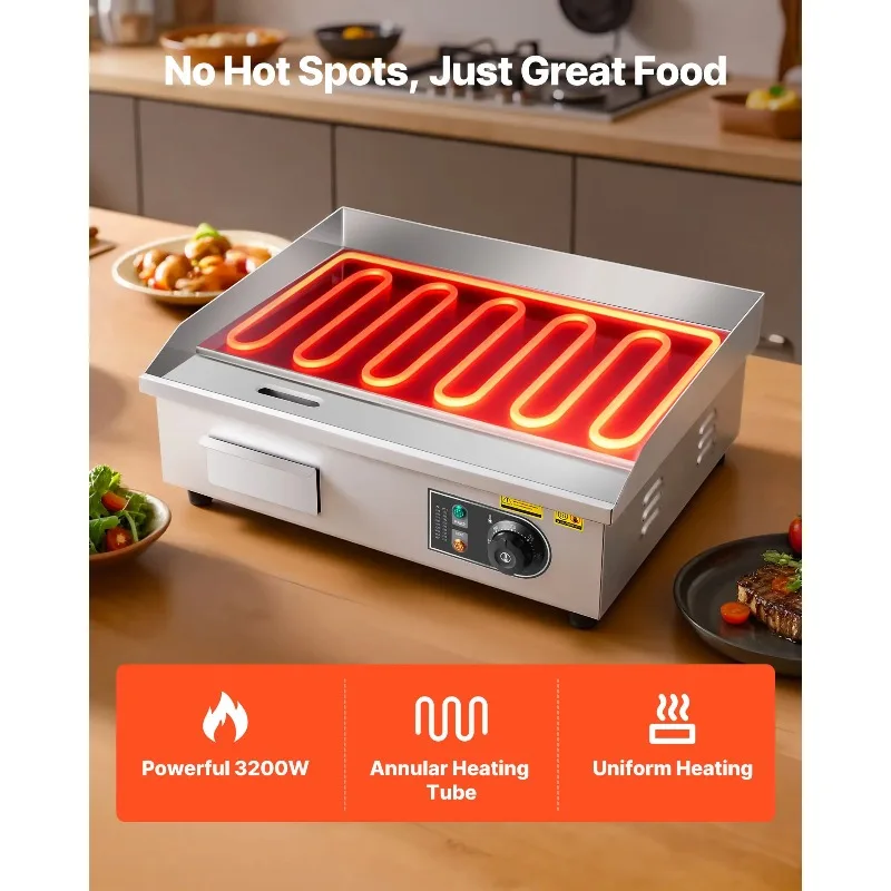 【Premium】SucceBuy Plaque de cu - Electric Griddle Flat Top avis et prix