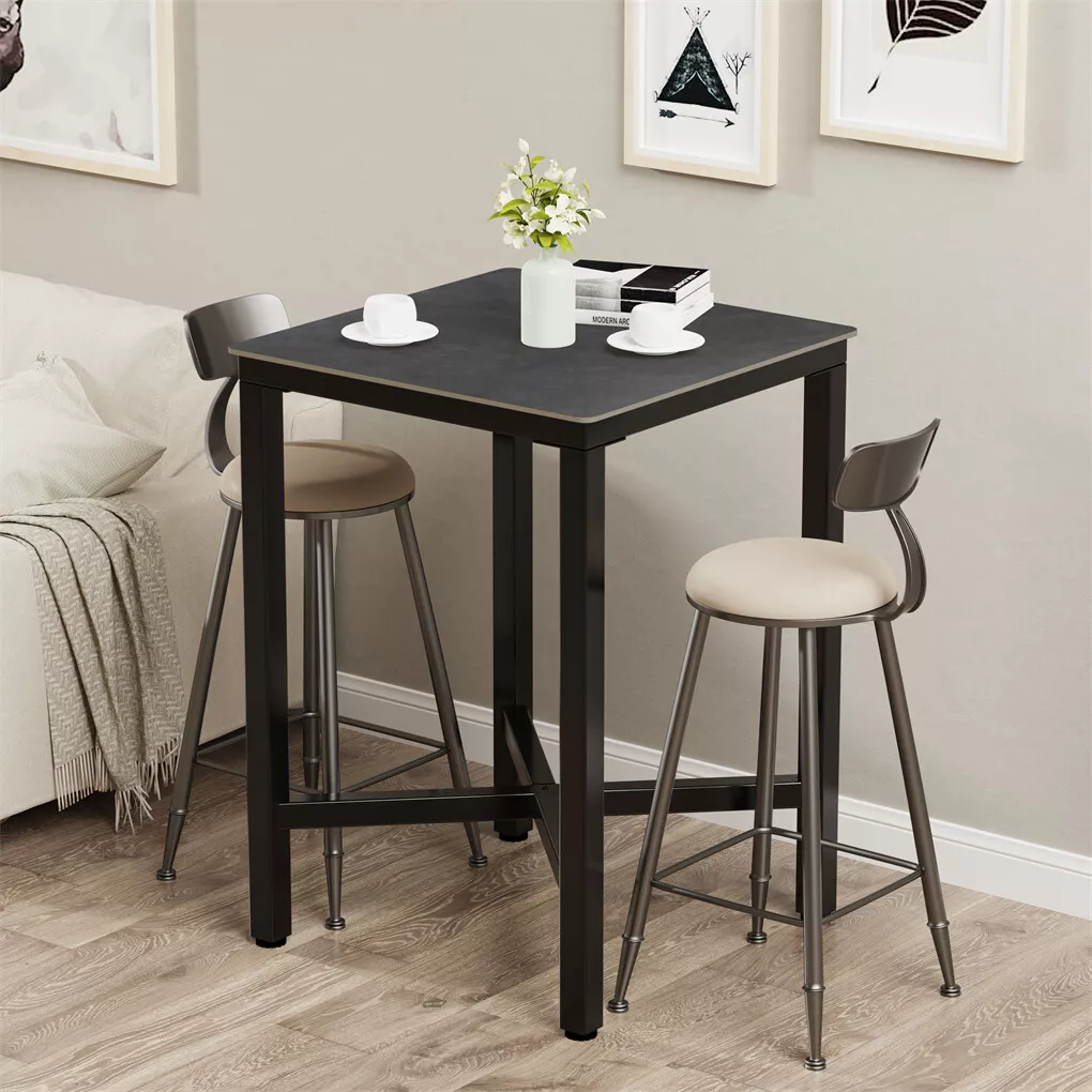 Table de bar carrée LUVODI de  - Commercial Kitchen In Home avis et prix